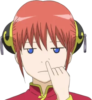😐 Kagura Gintama Anime, Chica, Kagura, Gintama, Linda, Divertida telegram sticker