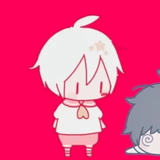 🍄 Аниме, Мультфильм, Персонаж, Милый, Иллюстрация telegram sticker