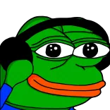 🎵 Pepe the Frog пепе, лягушка, мем, интернет, грустный telegram sticker