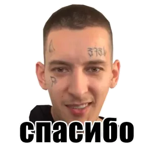 😊 спасибо merci, texte, russe, mot, phrase telegram sticker