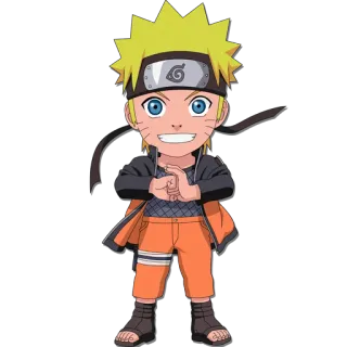 😁 Naruto アニメ, ナルト, ちびキャラ, 漫画 telegram sticker