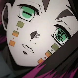💤 Rui Demon Slayer Anime, Demônio, Personagem, Mangá whatsapp sticker