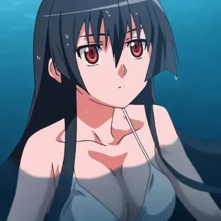 😕 anime, dziewczyna, kobieta, postać telegram sticker