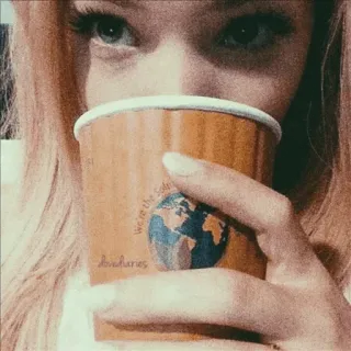 🦄 we're the solution donna, caffè, tazza, terra, soluzione telegram sticker