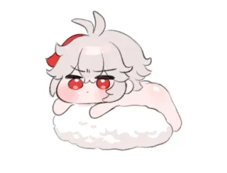 🏖 Kaedehara Kazuha Genshin Impact genshin impact, kaedehara kazuha, anime, cute, chibi, game telegram sticker