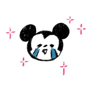 😭 Cartone animato, Pianto, Lacrime, Triste, Angosciato, Anime whatsapp sticker