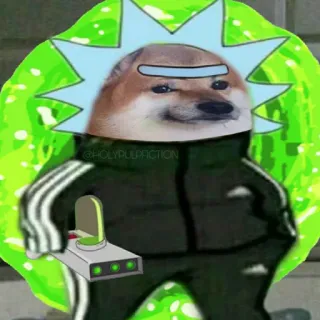 Slav Cheems | @HolyPulpFiction telegram stickers