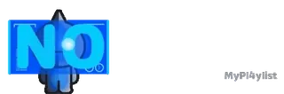 🔹 NO no, stop, prohibition whatsapp sticker