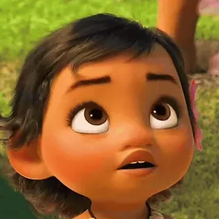 🙄 Moana ディズニー, アニメ, キャラクター, 映画, 女の子, 幼児, アニメーション whatsapp sticker