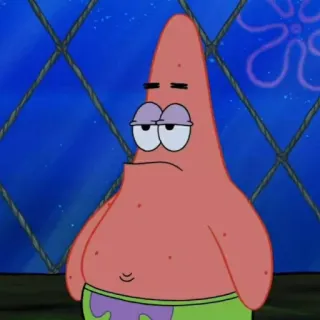 🍨 Patrick Star SpongeBob SquarePants patrick, stella, spongebob, cartoni animati, nickelodeon telegram sticker