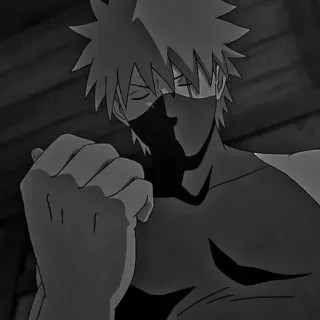 🖤 Kakashi Naruto anime, kakashi, naruto telegram sticker