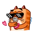 Cupid Kitty @Emoji_Statuses telegram emojis 😎