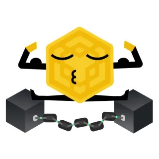 BNB CHAIN telegram stickers