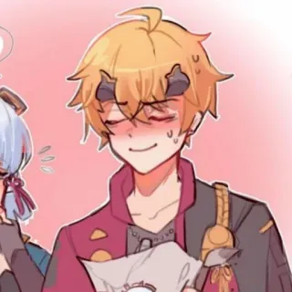 🐕 Thoma Genshin Impact アニメ, マンガ, 原神, トーマ, ゲーム, キャラクター, ファンアート telegram sticker
