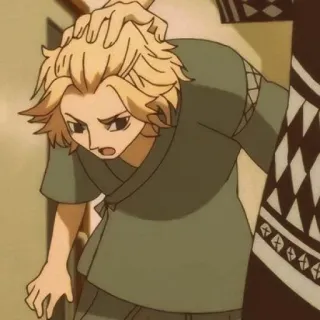 🧀 Mikey Tokyo Revengers Anime, Manga, Tokyo Revengers, Mikey, Wütend, Verärgert telegram sticker