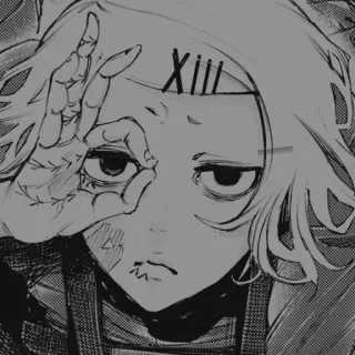 🩹 Juuzou Suzuya Tokyo Ghoul XIII Anime, Manga, Charakter, Juuzou Suzuya, Tokyo Ghoul telegram sticker