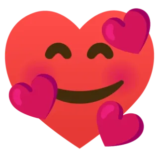 ❤️ corazón, amor, emoji, lindo, romántico telegram sticker