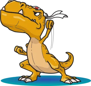 T-Rex telegram stickers
