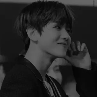 🔗 man, person, face, portrait, black and white, monochrome telegram sticker