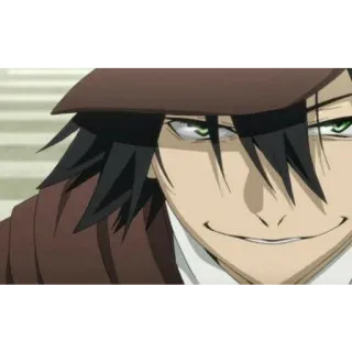 🍃 Ranpo Edogawa Bungou Stray Dogs Anime, Detective, Sombrero, Ranpo Edogawa, Bungou Stray Dogs telegram sticker