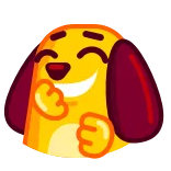 Lil' Pup whatsapp stickers