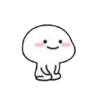 🪐 carino, blob, emoji, cartone animato, minimalista telegram sticker