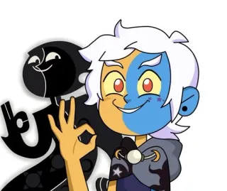 👌 cartoon, character, magic, fantasy, art telegram sticker