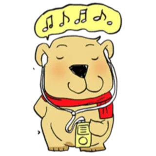 Bear @StikerDi telegram stickers