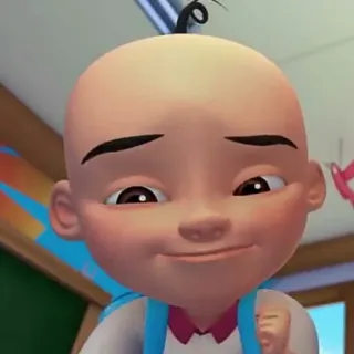 🥵 Upin kartun, animasi, anak, karakter telegram sticker