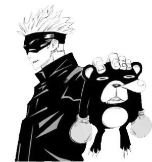 😪 Satoru Gojo Jujutsu Kaisen Аниме, Манга, Годжо, Магическая битва telegram sticker