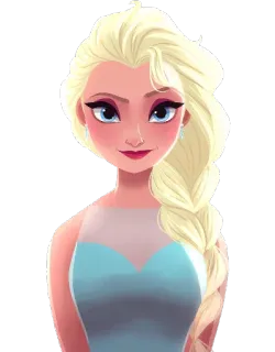 👸 Elsa Frozen Эльза, Холодное сердце, Дисней, Принцесса, Мультфильм, Снежная королева telegram sticker