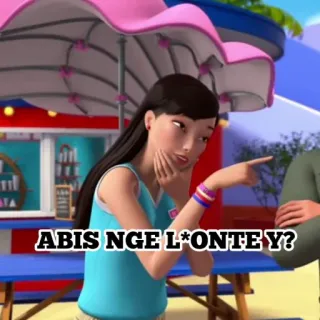 💗 ABIS NGE L*ONTEY? telegram sticker