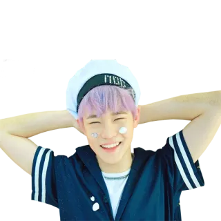 😂 MOK người, bãi biển, vui vẻ, chân dung, kpop telegram sticker