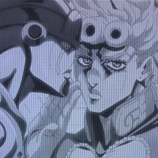 😒 Giorno Giovanna JoJo's Bizarre Adventure Giorno Giovanna, JoJo's Bizarre Adventure, Anime, Manga, Karakter, Golden Wind telegram sticker