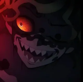 💀 Аниме, Демон, Монстр, Зло whatsapp sticker