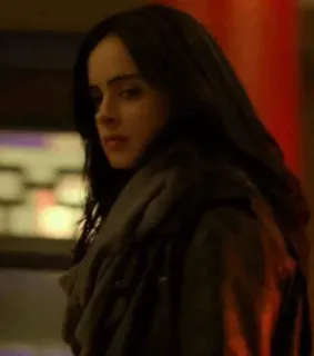 🥀 Jessica Jones Jessica Jones (TV series) Jessica Jones, Marvel, supereroe, Krysten Ritter, serie TV, fumetto telegram sticker