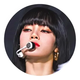 ❤️ Lisa Kpop, Idol, Piosenkarka, Kobieta, Muzyka telegram sticker