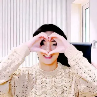 🐯 cinta, hati, kpop, asia, senyum telegram sticker