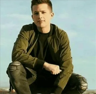 💙 Charlie Puth Sänger, Musiker, Promi, Popstar, Songwriter, Porträt telegram sticker