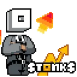 📈 STONKS Stonks, 밈, 금융, 주식 시장, 투자 telegram sticker