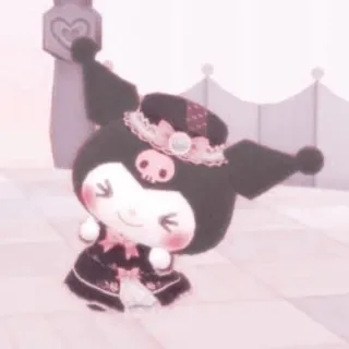 🧬 Kuromi Kuromi, Sanrio, Anime, Lindo, Kawaii, Personaje telegram sticker