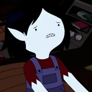 🖤 Marceline Adventure Time cartoon, vampire, Marceline, Adventure Time whatsapp sticker