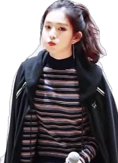 😗 mujer, coreana, femenina, persona, cantante, artista telegram sticker