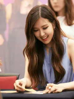 💫 Rose Rosa, K-Pop, Cantante, Celebridad, Ídolo whatsapp sticker