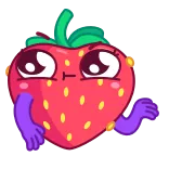 🤦‍♂️ Erdbeere, Herz, Liebe, Frucht, süß whatsapp sticker