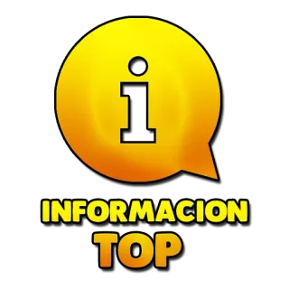🇪🇸 INFORMACION TOP informação, top, espanhol, texto telegram sticker