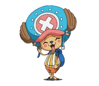 😊 Tony Tony Chopper One Piece Anime, One Piece, Tony Tony Chopper, Kartun, Rusa kutub, Dokter telegram sticker