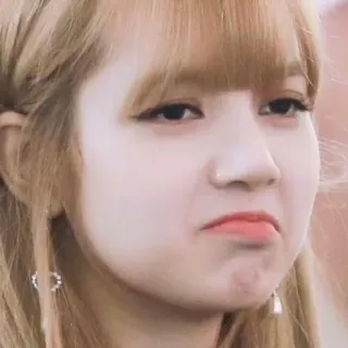 ☹️ wanita, orang, wajah, potret, ekspresi, imut telegram sticker