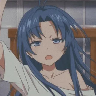 🖤 Anime, Manga, Dziewczyna, Postać, Kreskówka telegram sticker