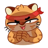 😈 hổ, hoạt hình, động vật, dễ thương, vui nhộn whatsapp sticker